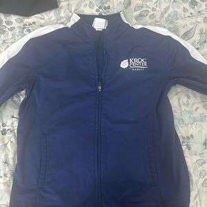Kroc center athletic jacket ladies sz med